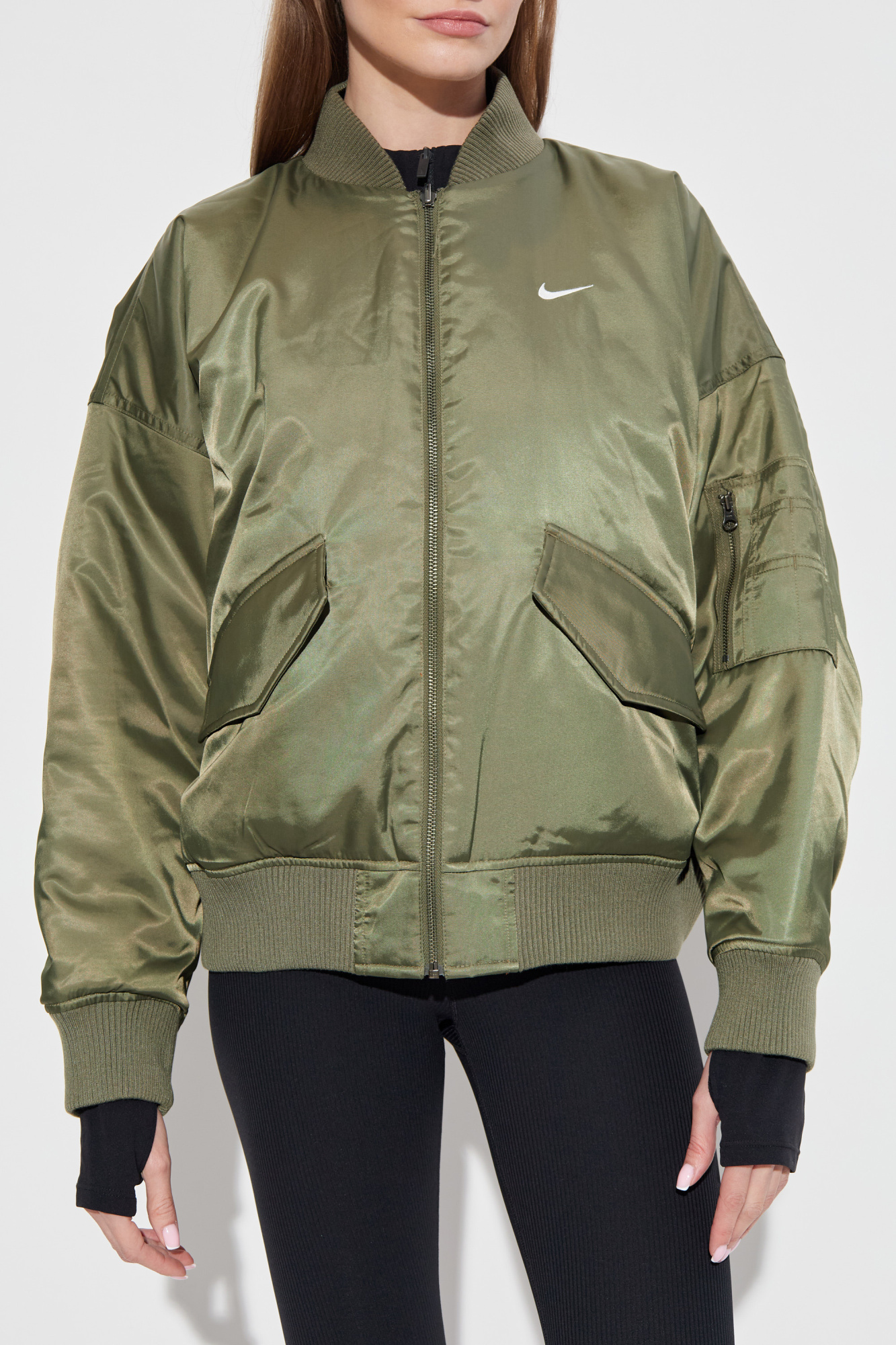 Green Bomber jacket Nike - Vitkac AS